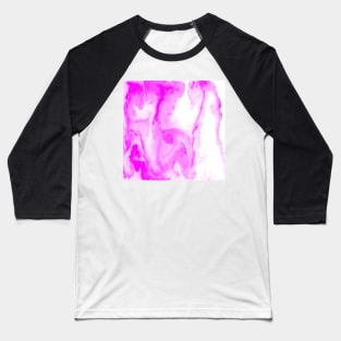 Pink Marble Baseball T-Shirt